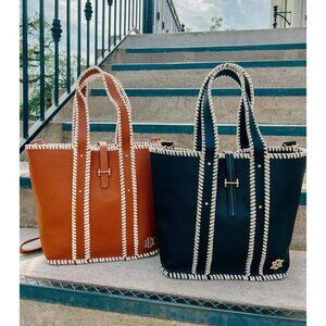 Reed Whipstitch Carryall Tote Bag